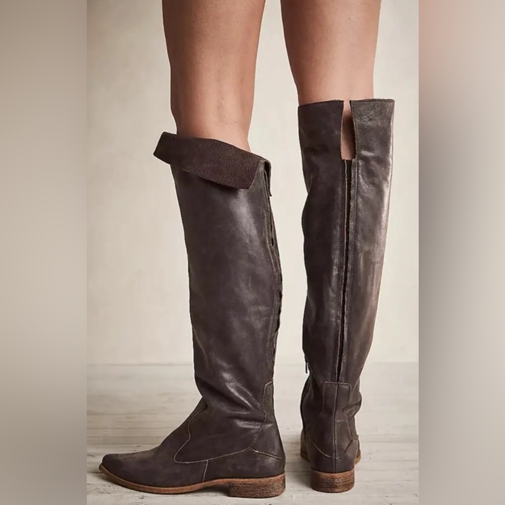Free people BRENNA over the knee boots. - Picture 1 of 7